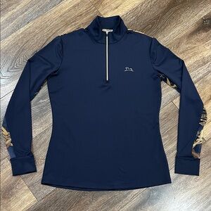 The R.J. Classics Ella 37.5® Long Sleeve Training Shirt “Belts” Equestrian Style